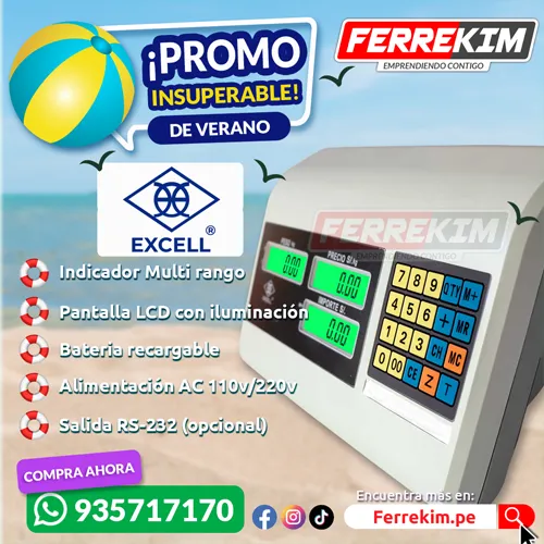 FERREKIM balanzas y ferreteria industrial - 50109-indicador-balanza-accura-lap300