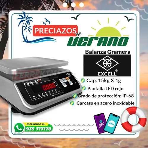 promociones ofertas balanzas electronicas ferrekim