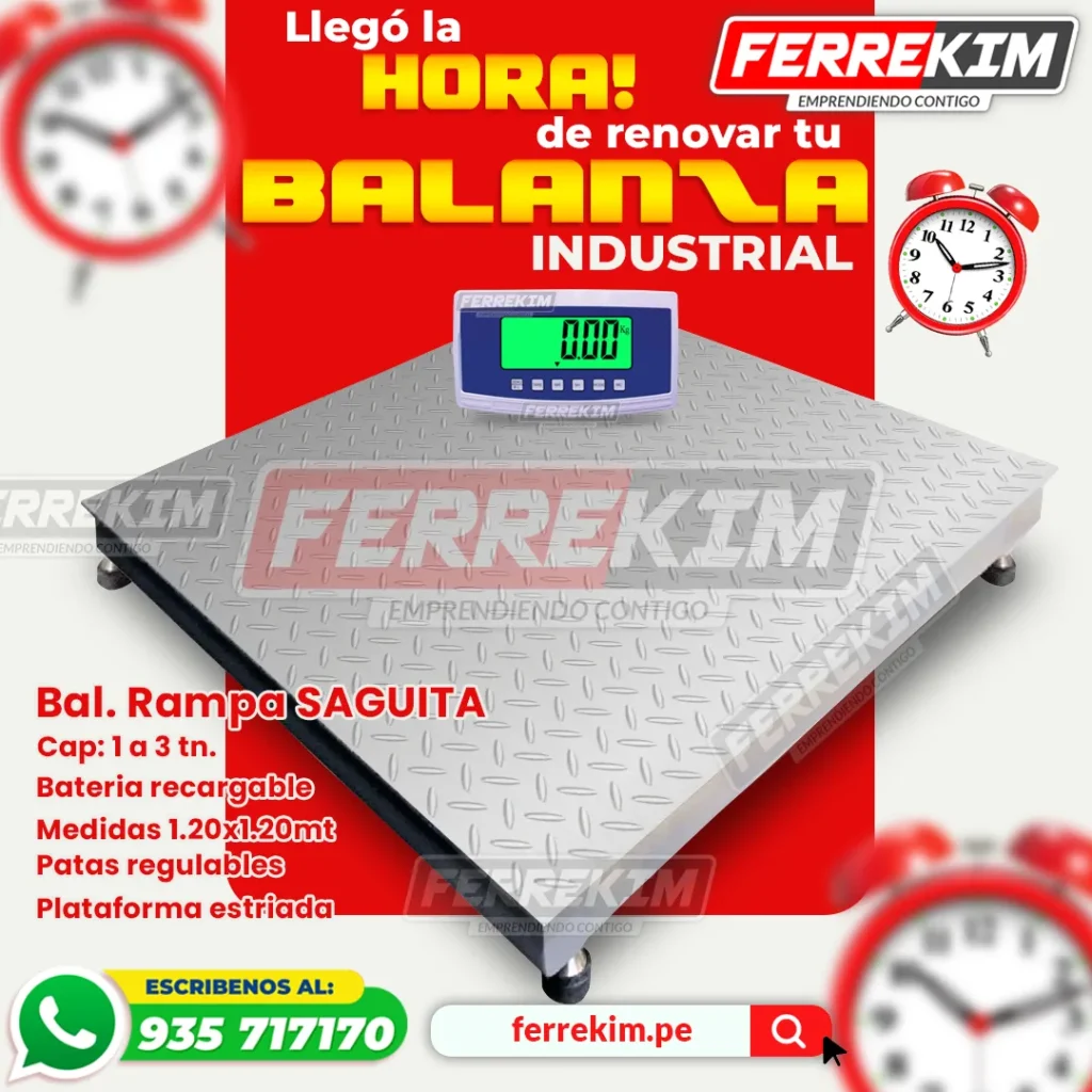 promociones ofertas balanzas electronicas ferrekim, balanza-digital-de-rampa-piso-saguita-2-toneladas