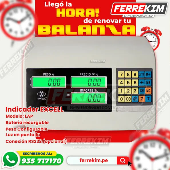 balanza-cabezal-indicador-EXCELL-LAP
