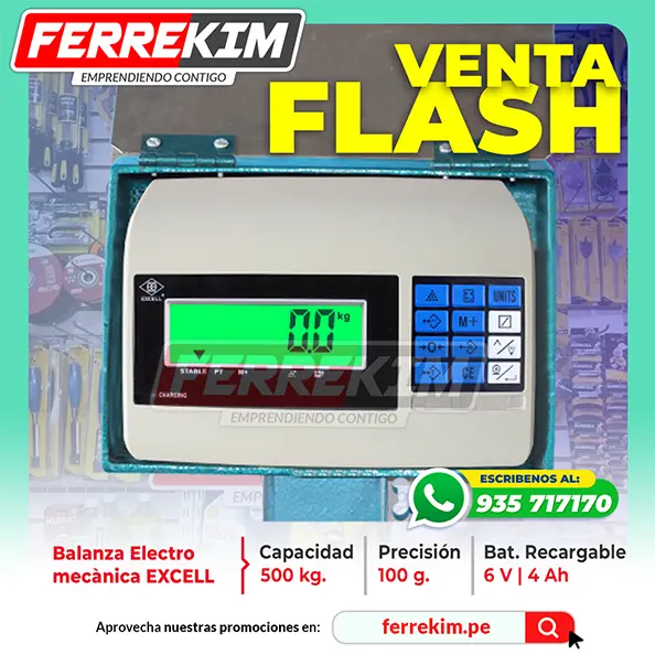 balanza-electro-mecanica-EXCELL-TWH-1-PANTALLA-DE-500-KG