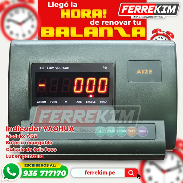INDICADOR-PARA-BALANZAS-ELECTRONICAS-YAOHUA-A12E-DE-UNA-PANTALLAS