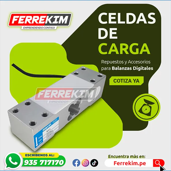 celda de carga tipo UNIPUNTO viga para balanza digital