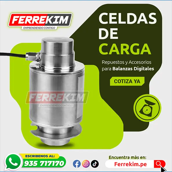 celda de carga tipo botella